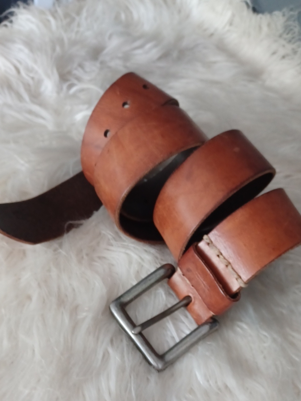 Abercrombie & Fitch Leather Belt - Picture 5 of 10